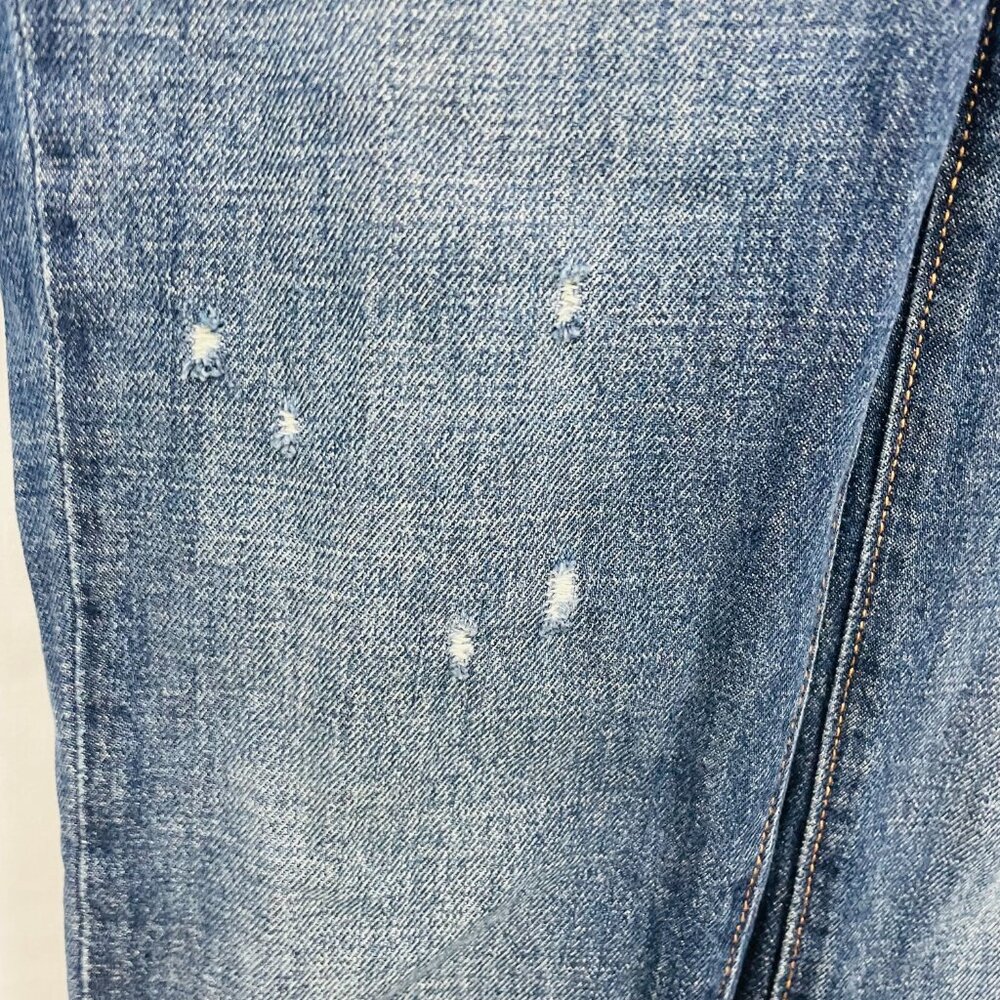 Old Navy Distressed Kids Denim Overalls Size XL (12) - Picture 5 of 16